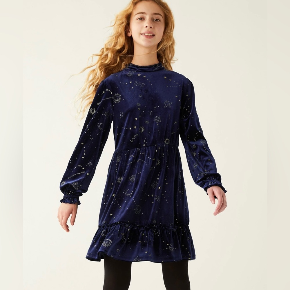 Harry Potter Velvet Dress-Girls Size 11-12